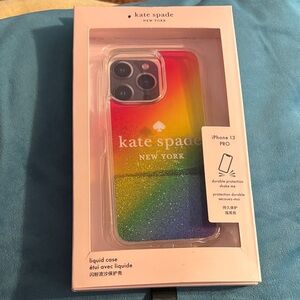 kate spade Multicolor Glitter iPhone 13 Pro Case